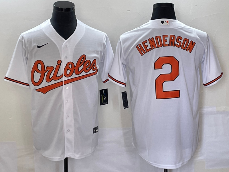 Gunnar Henderson Baltimore Orioles Official MLB Jersey Nike