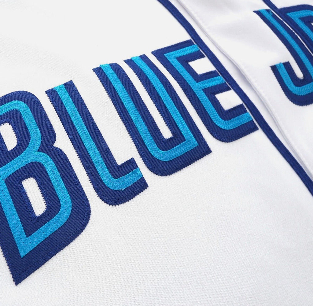 Carlos Delgado YOUTH KIDS Toronto Blue Jays Official MLB  Jersey Majestic white