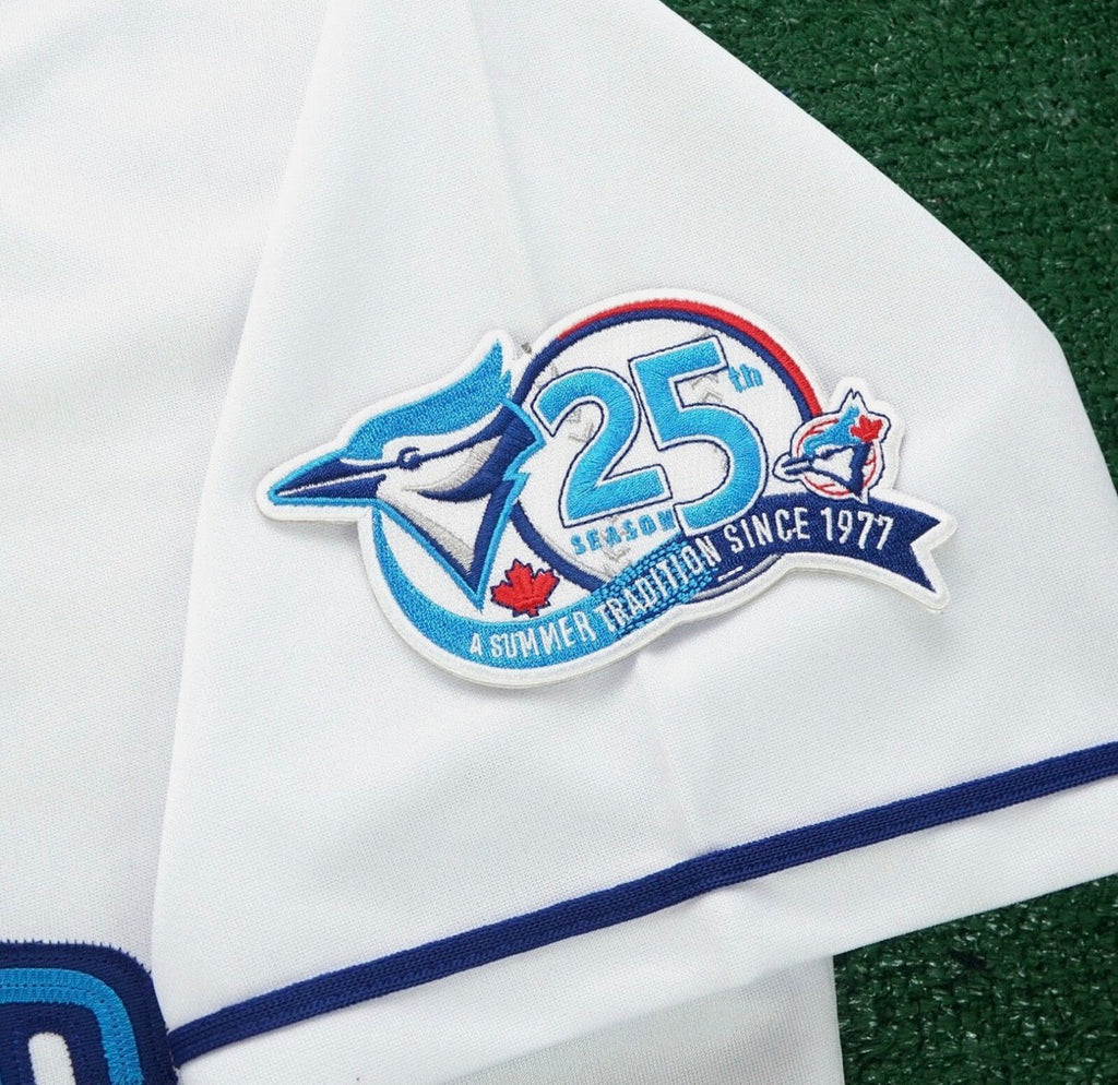 Carlos Delgado YOUTH KIDS Toronto Blue Jays Official MLB  Jersey Majestic white