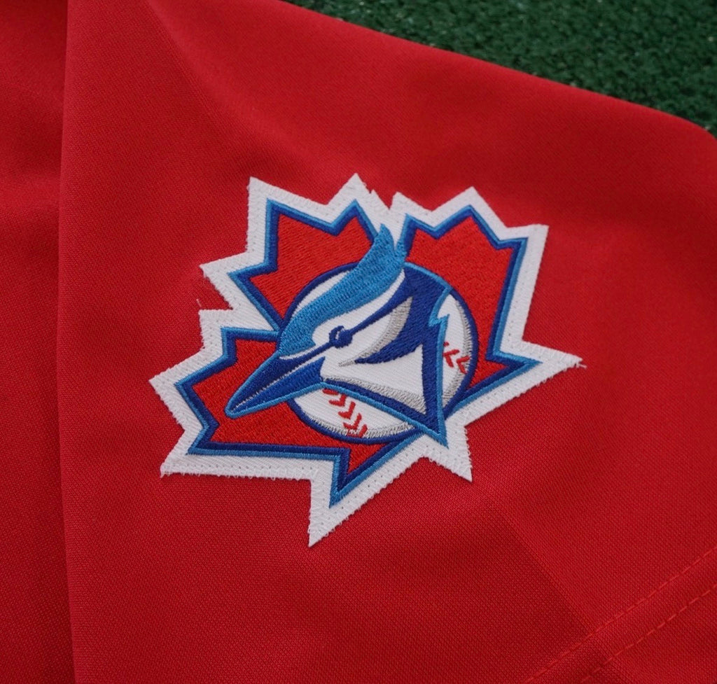 Carlos Delgado YOUTH KIDS Toronto Blue Jays Official MLB  Jersey Majestic red