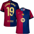 Lamine Yamal #19 Nike Barcelona Soccer Futbol Jersey
