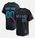 Any Name and Number customized YOUTH KIDS Miami Marlins Official MLB Nike jersey
