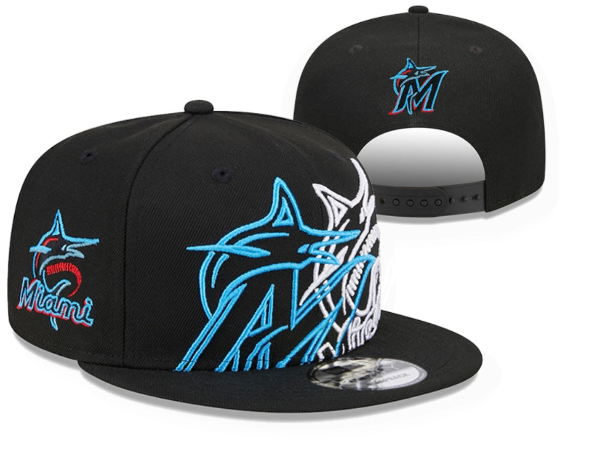 Miami Marlins Official MLB New Era Hat adjustable