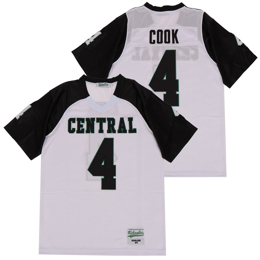 Dalvin Cook High School Jersey Miami Central HS Florida (white)