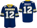 Tom Brady Junípero Serra San Mateo CA High School Jersey