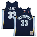 Marc Gasol Memphis Grizzlies Official NBA Mitchell & Ness Jersey
