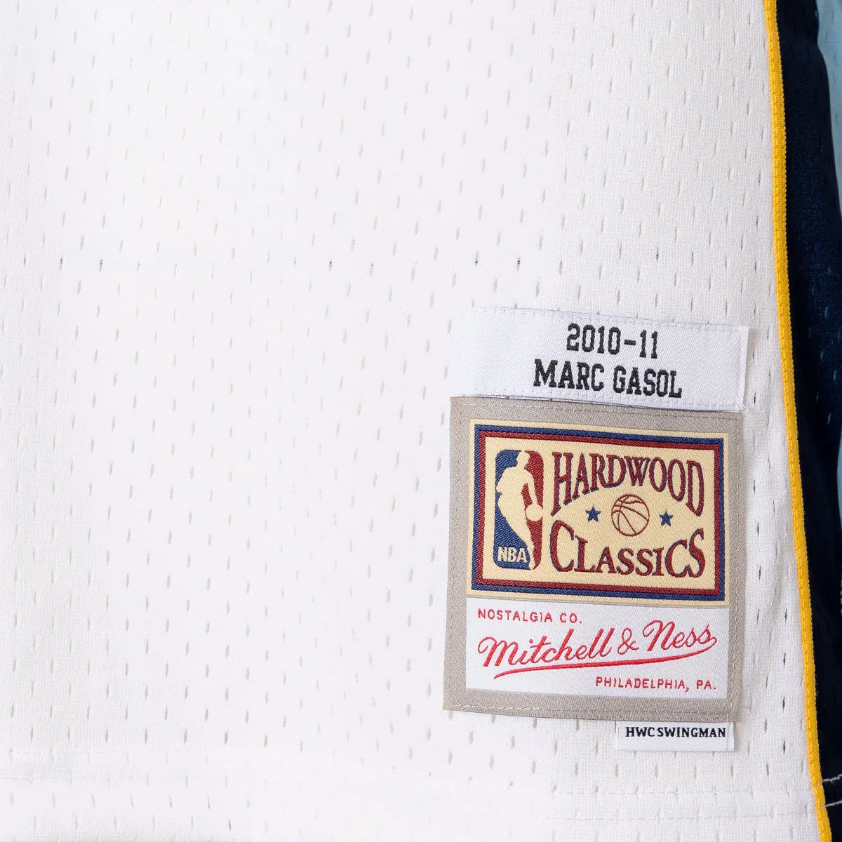 Marc Gasol Memphis Grizzlies Official NBA Mitchell & Ness Jersey white