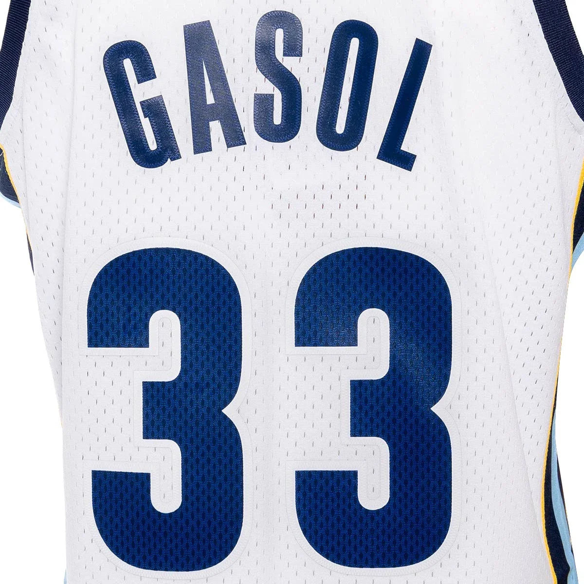 Marc Gasol Memphis Grizzlies Official NBA Mitchell & Ness Jersey white