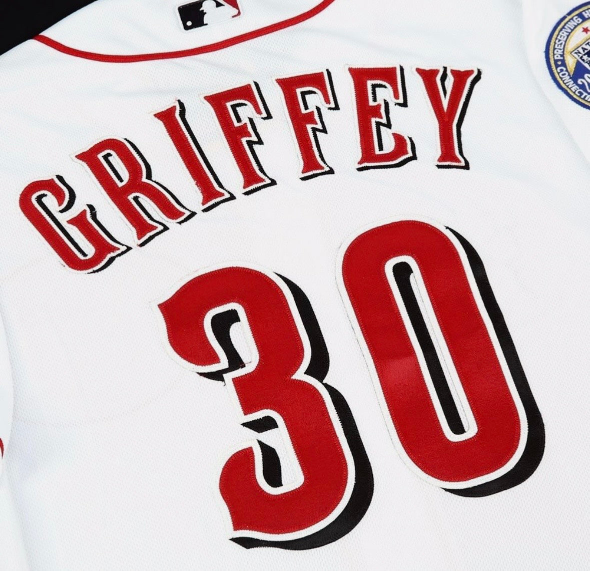 Ken Griffey Jr. YOUTH KIDS Cincinnati Reds Official MLB Majestic Jersey