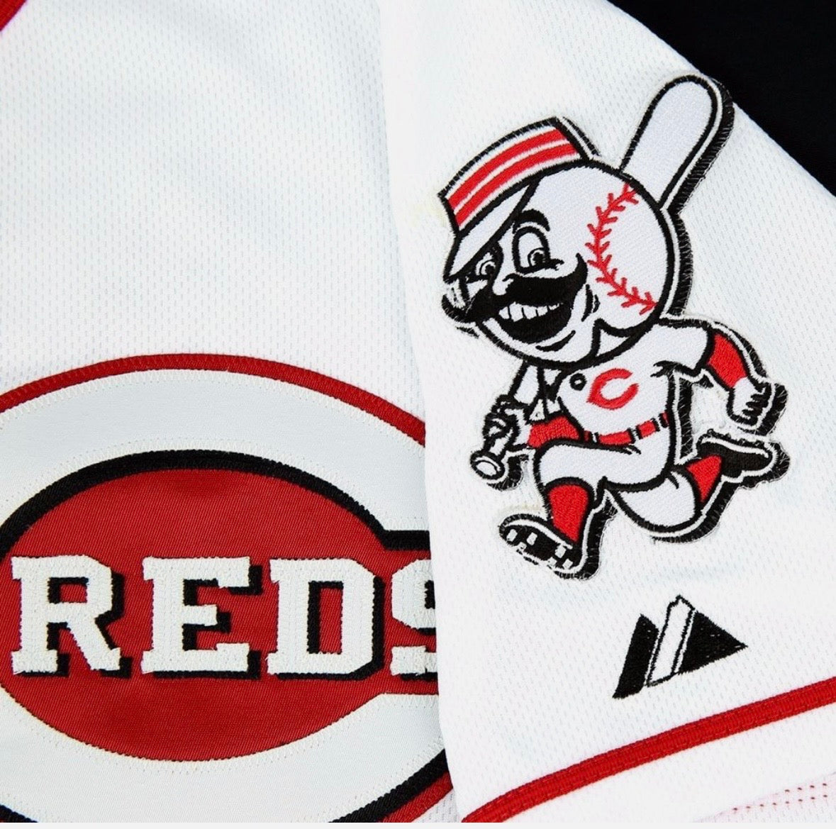 Ken Griffey Jr. YOUTH KIDS Cincinnati Reds Official MLB Majestic Jersey