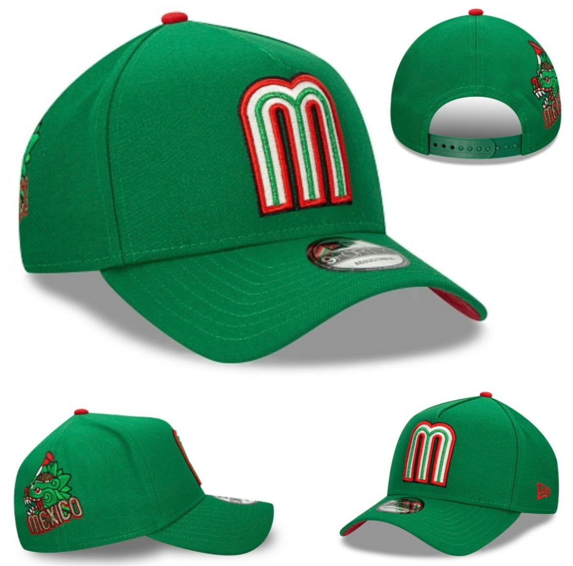 Mexico green New Era baseball Hat adjustable