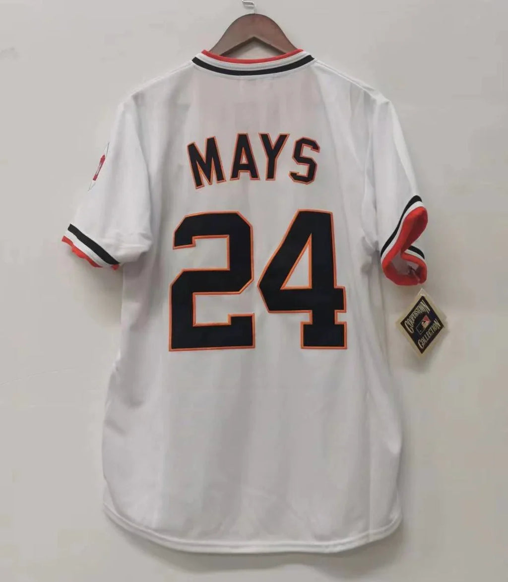 Willie Mays YOUTH KIDS SAN FRANCISCO Giants Official MLB Jersey