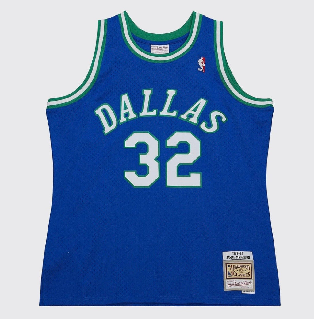 Jamal Mashburn Dallas Mavericks Official NBA Adidas Jersey