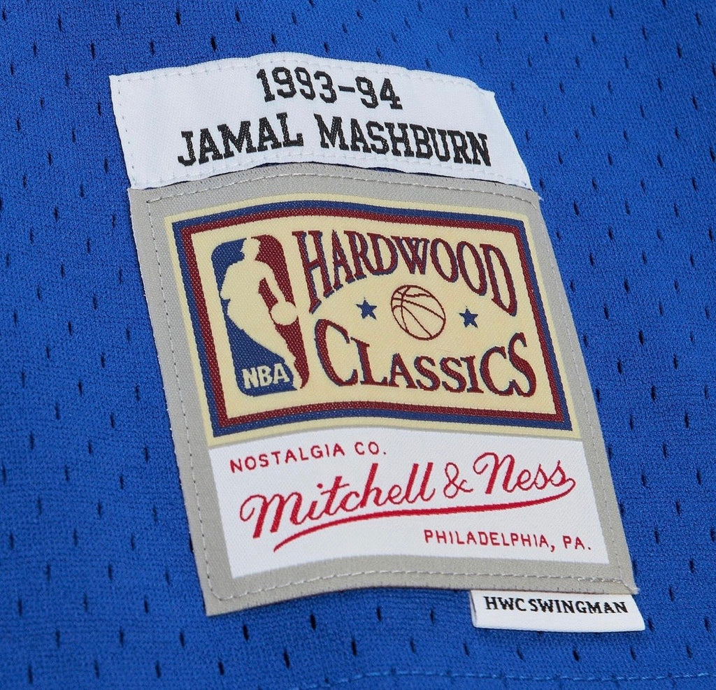 Jamal Mashburn Dallas Mavericks Official NBA Adidas Jersey