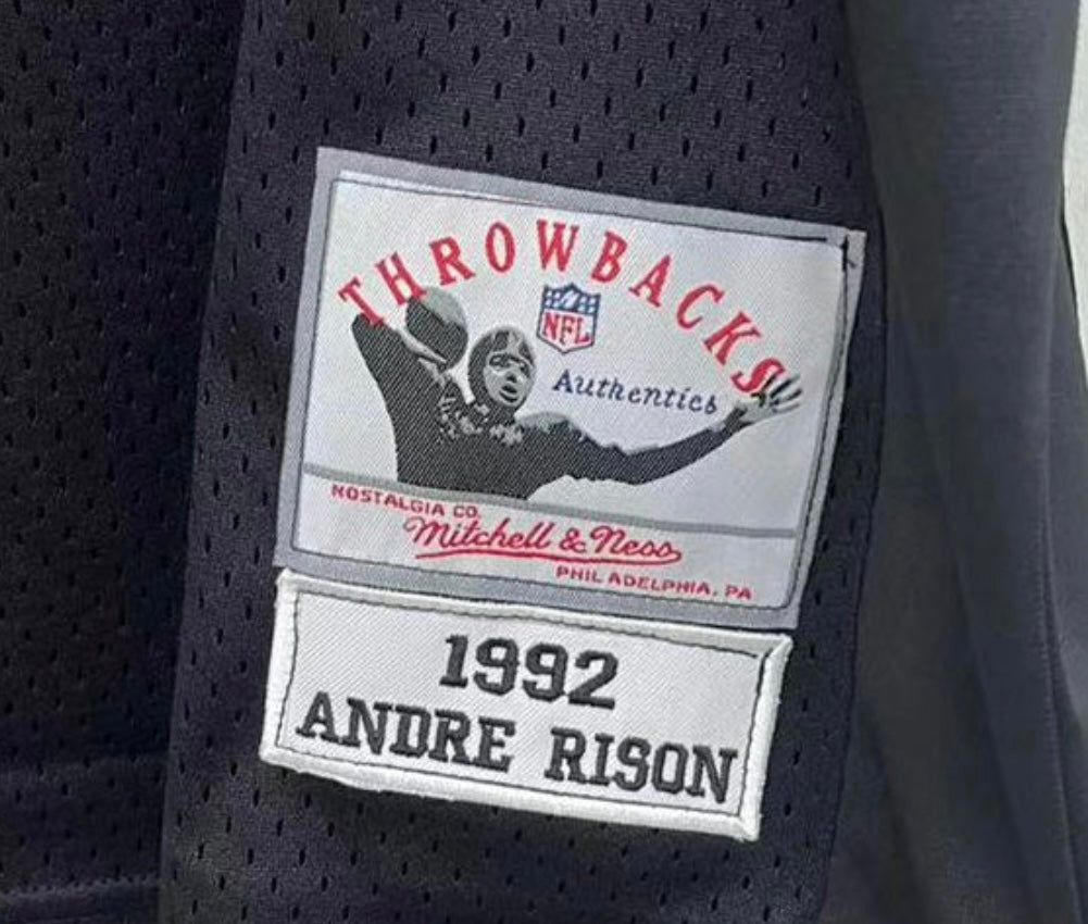 Andre Rison Atlanta Falcons Official NFL Mitchell & Ness Jersey