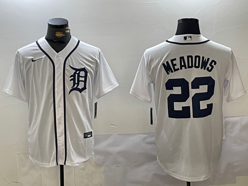Parker Meadows Detroit Tigers Official MLB Nike Jersey