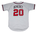 Bruce Benedict 1988 Atlanta Braves Official MLB Majestic Jersey