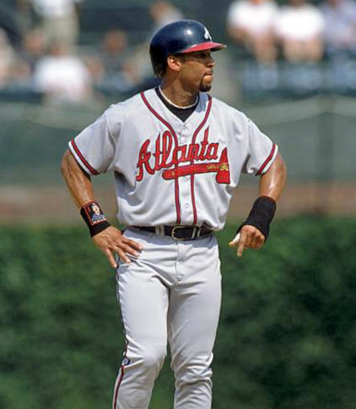 Gary Sheffield Atlanta Braves Official MLB Jersey Majestic