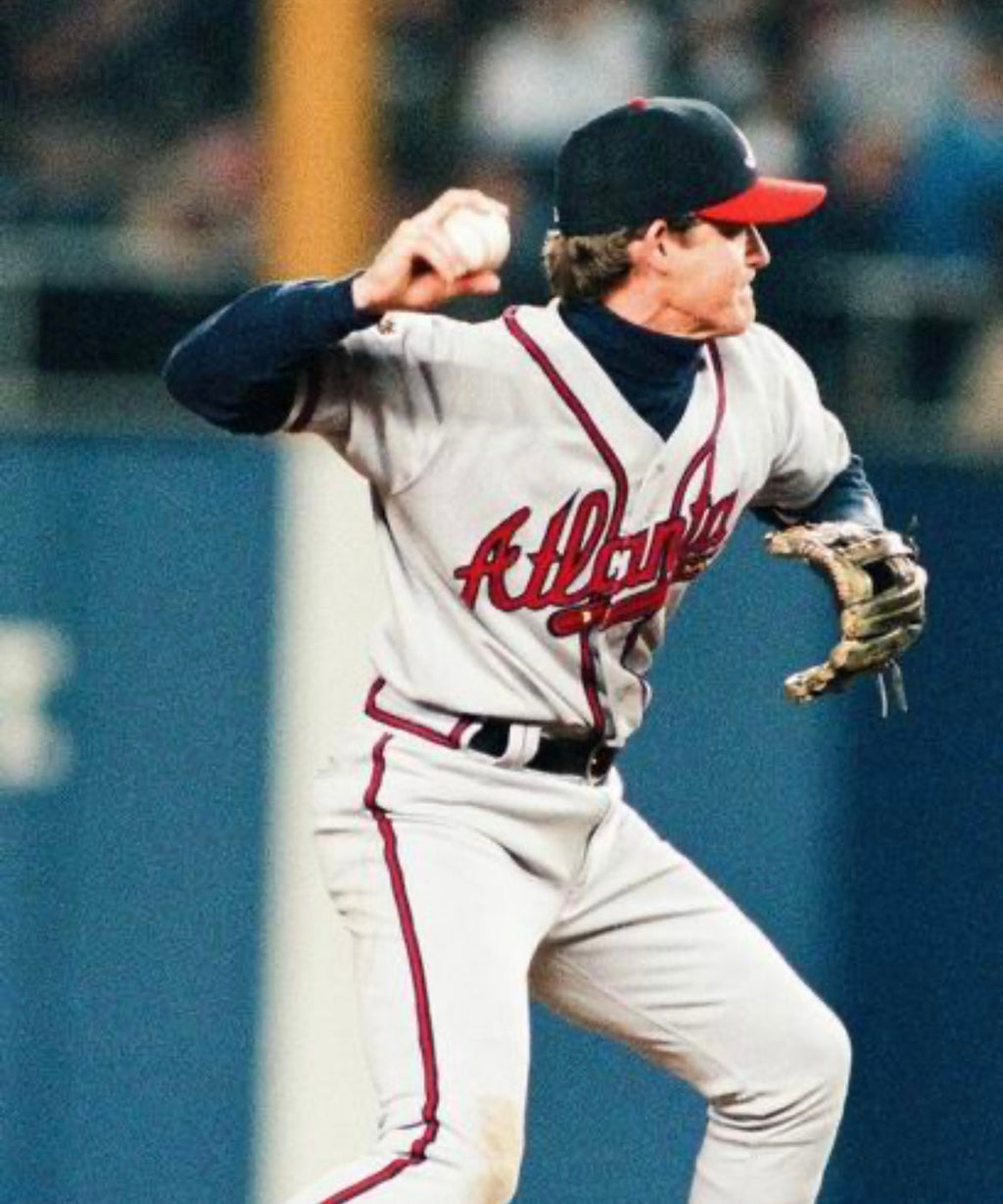 Jeff Blauser Atlanta Braves Official MLB Majestic Jersey