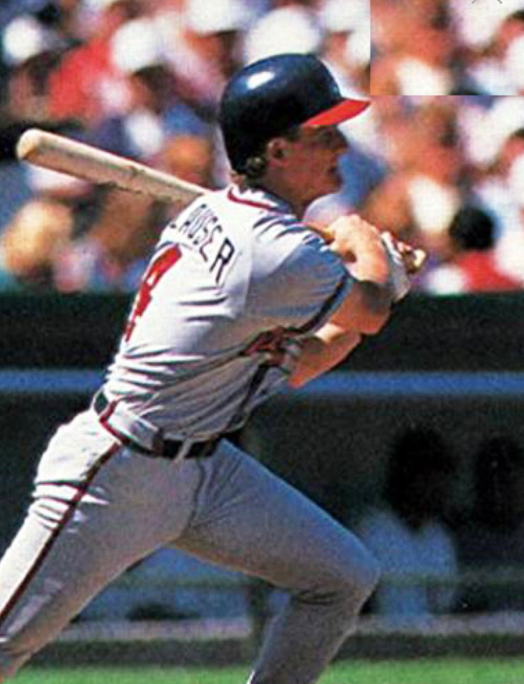 Jeff Blauser Atlanta Braves Official MLB Majestic Jersey