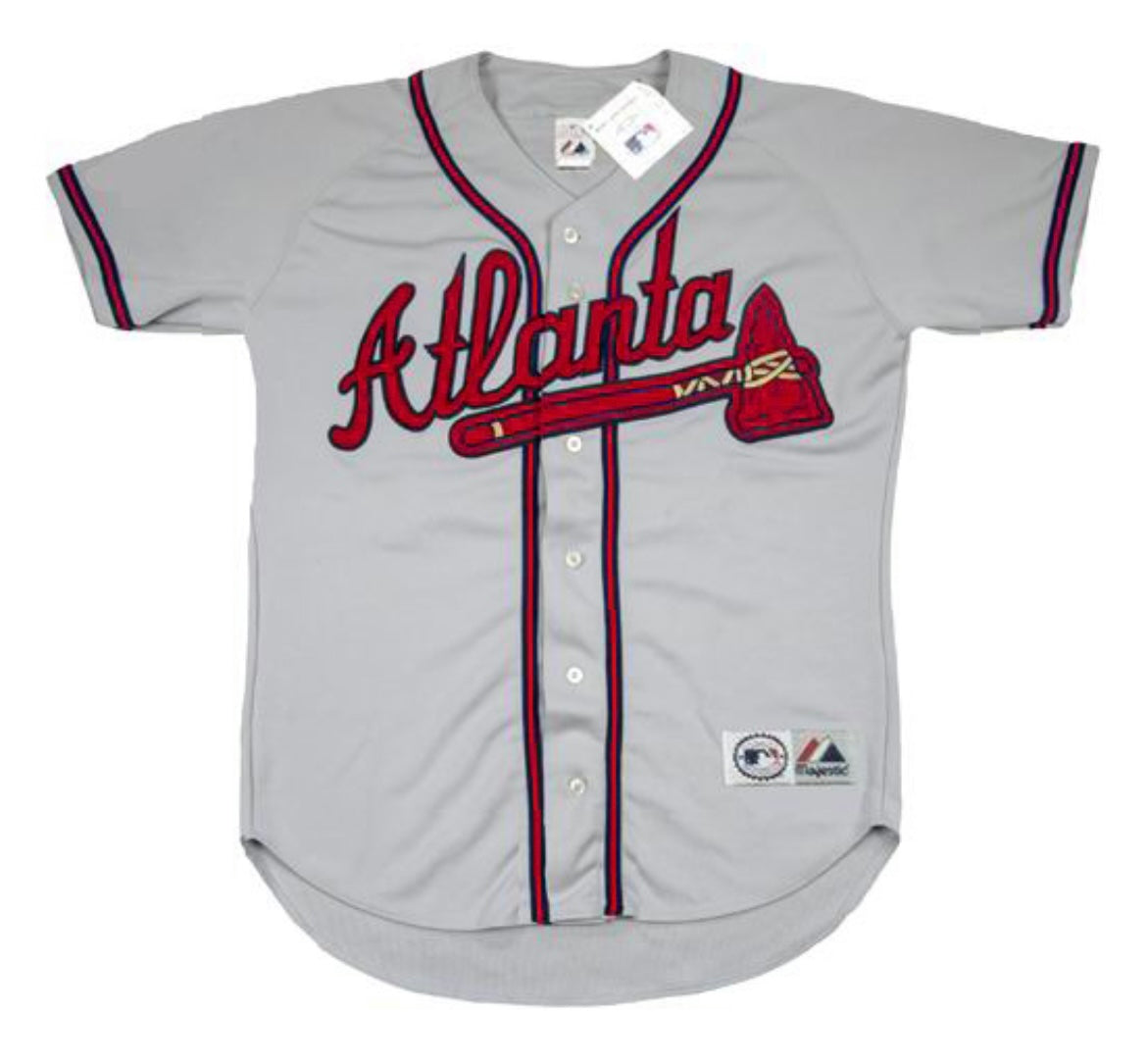 Otis Nixon Atlanta Braves Official MLB Jersey Majestic