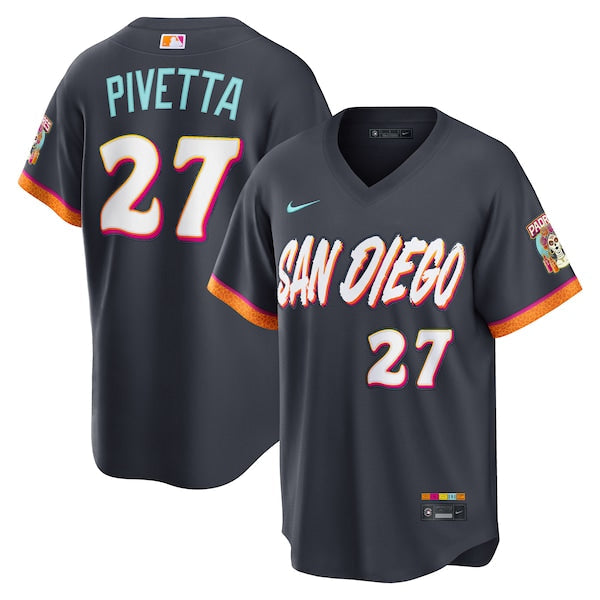 Nick Pivetta YOUTH KIDS San Diego Padres Official MLB Nike City Connect Limited Jersey