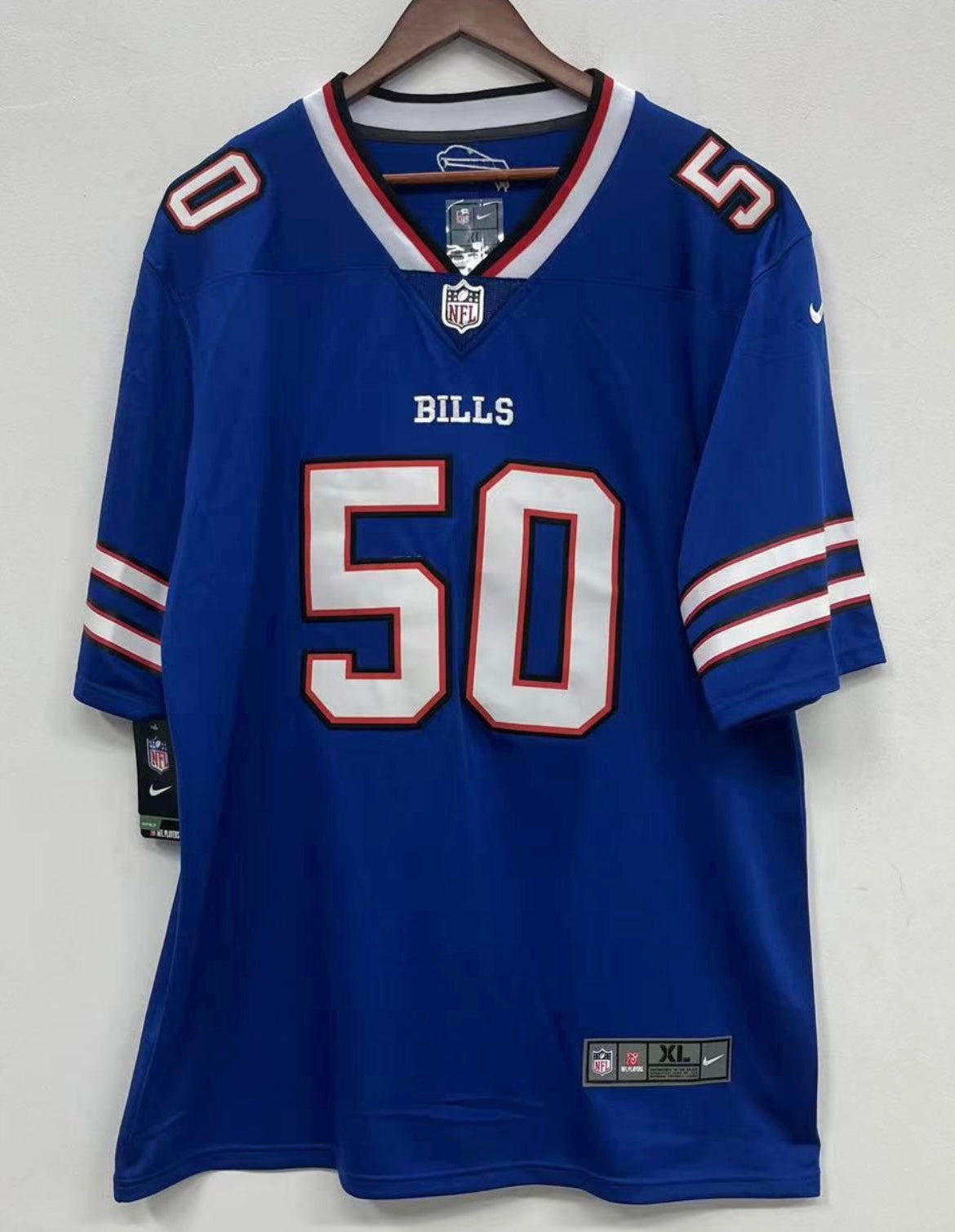 Gregory Rousseau Buffalo Bills NFL Nike Jersey blue Nike