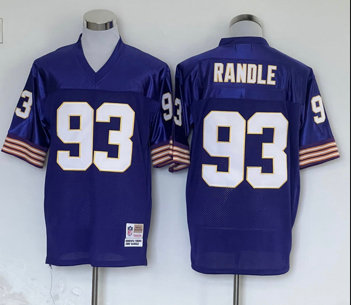 John Randle Minnesota Vikings Official NFL Mitchell & Ness Jersey