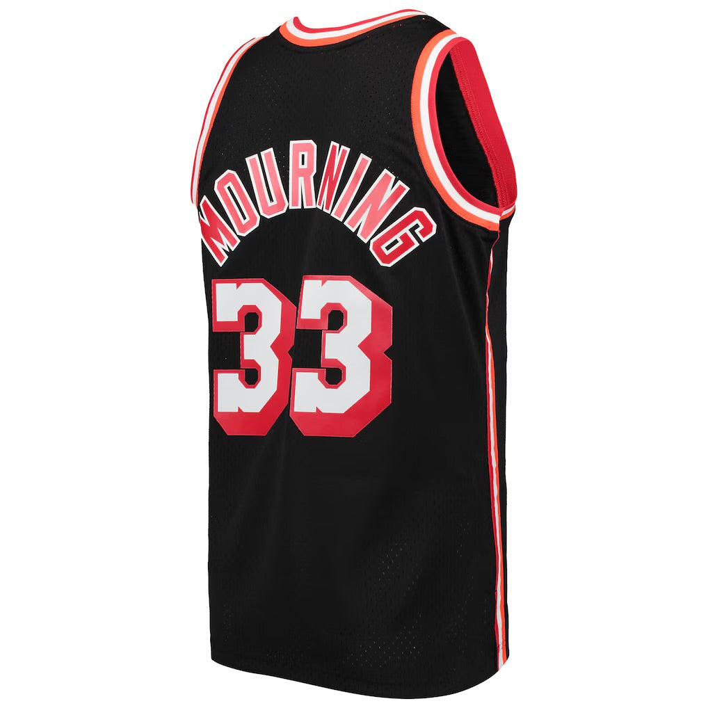 Alonso Mourning 1996-97 Miami Heat Official NBA Mitchell & Ness Jersey