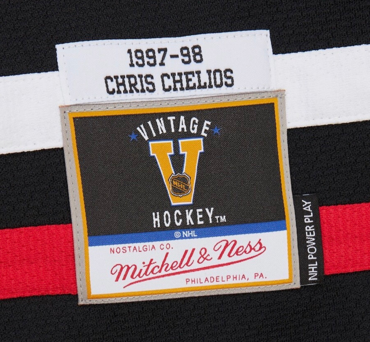 Chris Chelios Chicago Blackhawks Official NHL Mitchell & Ness Jersey