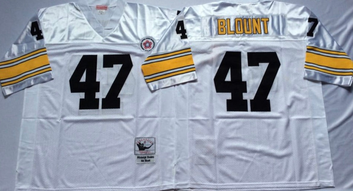 Mel Blount 1976Pittsburgh Steelers Mitchell & Ness Jersey
