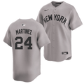 Tino Martinez New York Yankees Official MLB Nike Jersey gray