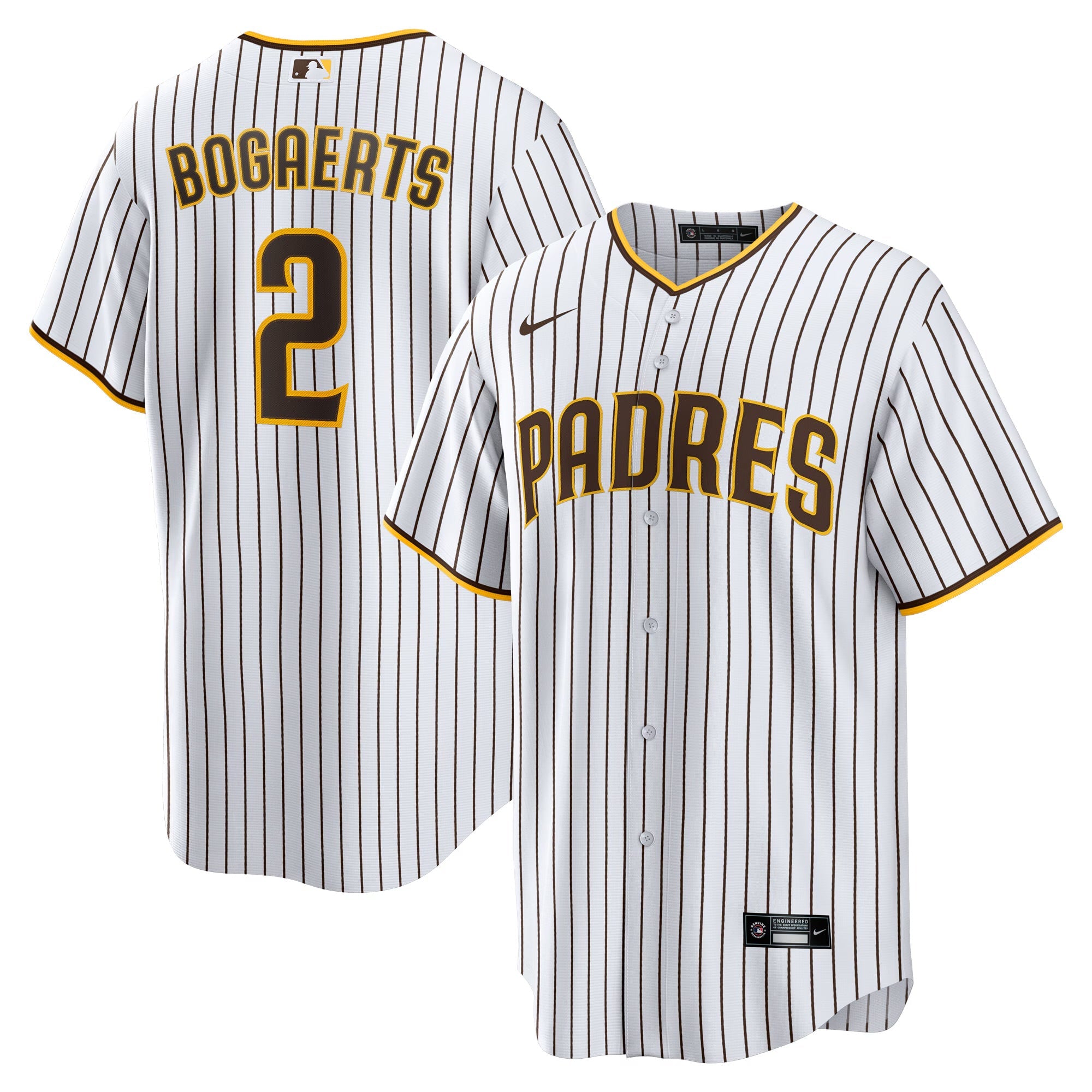 Xander Bogaerts YOUTH KIDS San Diego Padres Official MLB Nike Jersey