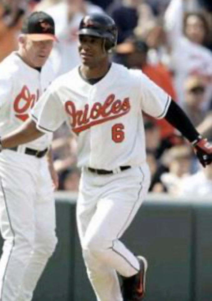 Melvin Mora Baltimore Orioles Official MLB Majestic Jersey