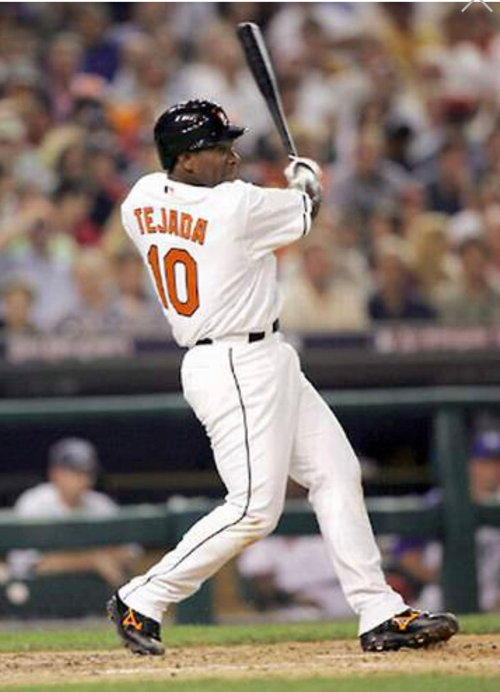 Miguel Tejada Baltimore Orioles Official MLB Majestic Jersey white