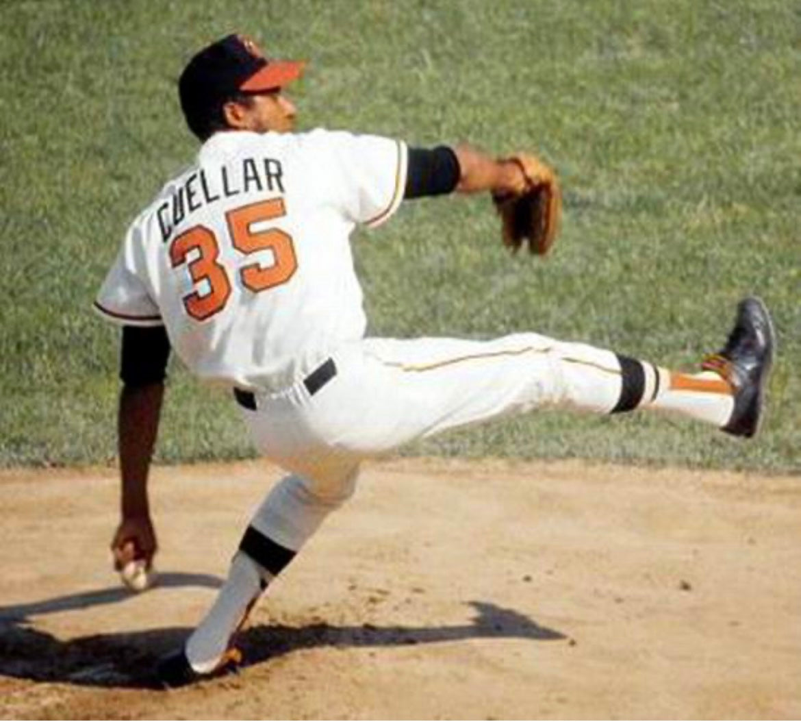 MIKE CUELLAR 1969 Baltimore Orioles Official MLB Majestic Jersey
