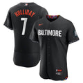 Jackson Holliday Baltimore Orioles Official MLB Nike City Connect Limited Jersey