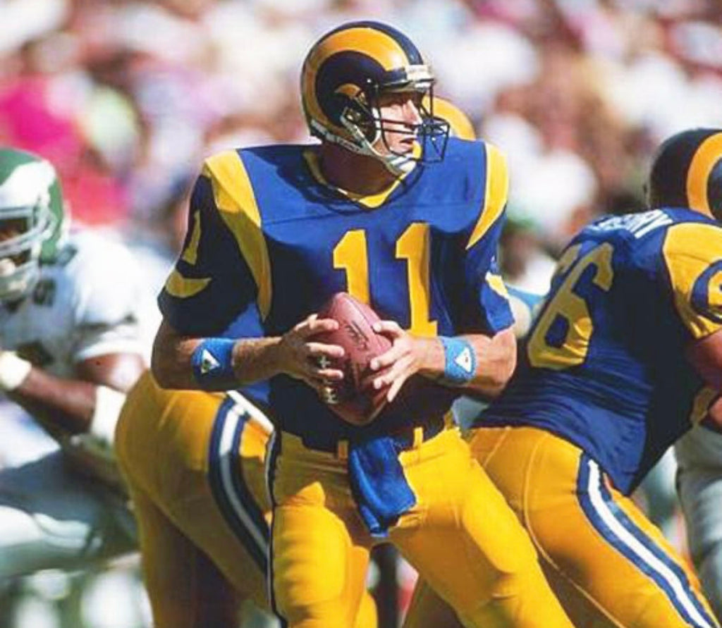 Jim Everett Los Angeles Rams Official NFL Mitchell & Ness Jersey