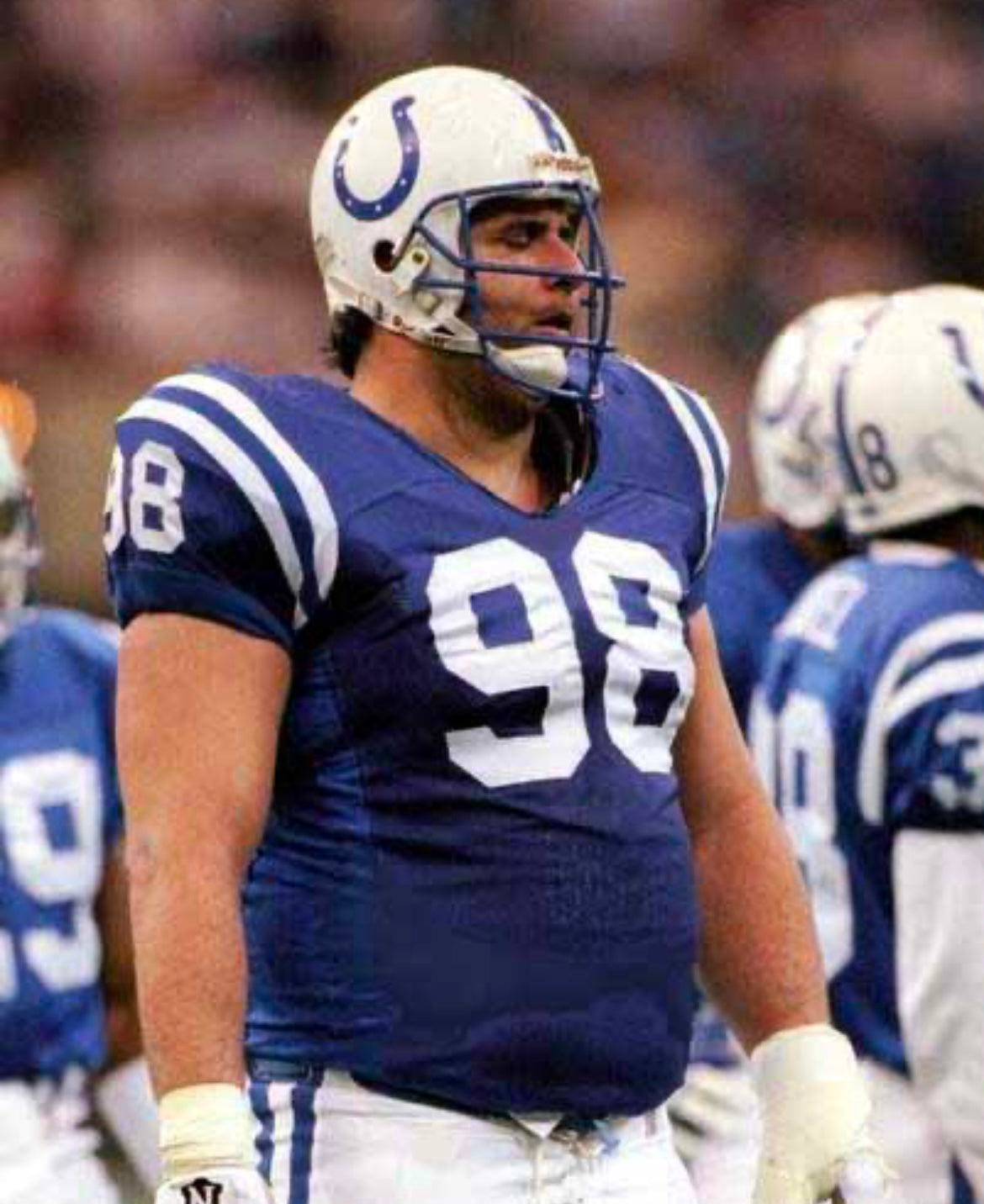 Tony Siragusa Indianapolis Colts NFL Mitchell & Ness Jersey