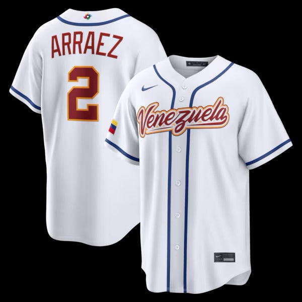 Luis Arraez Venezuela YOUTH KIDS Official Nike jersey