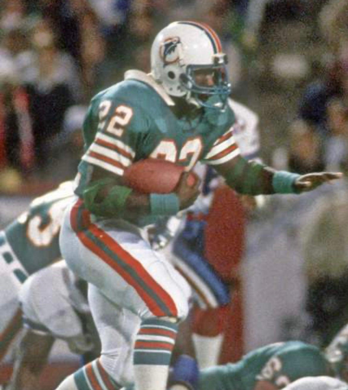 Tony Nathan Miami Dolphins NFL Mitchell & Ness Jersey