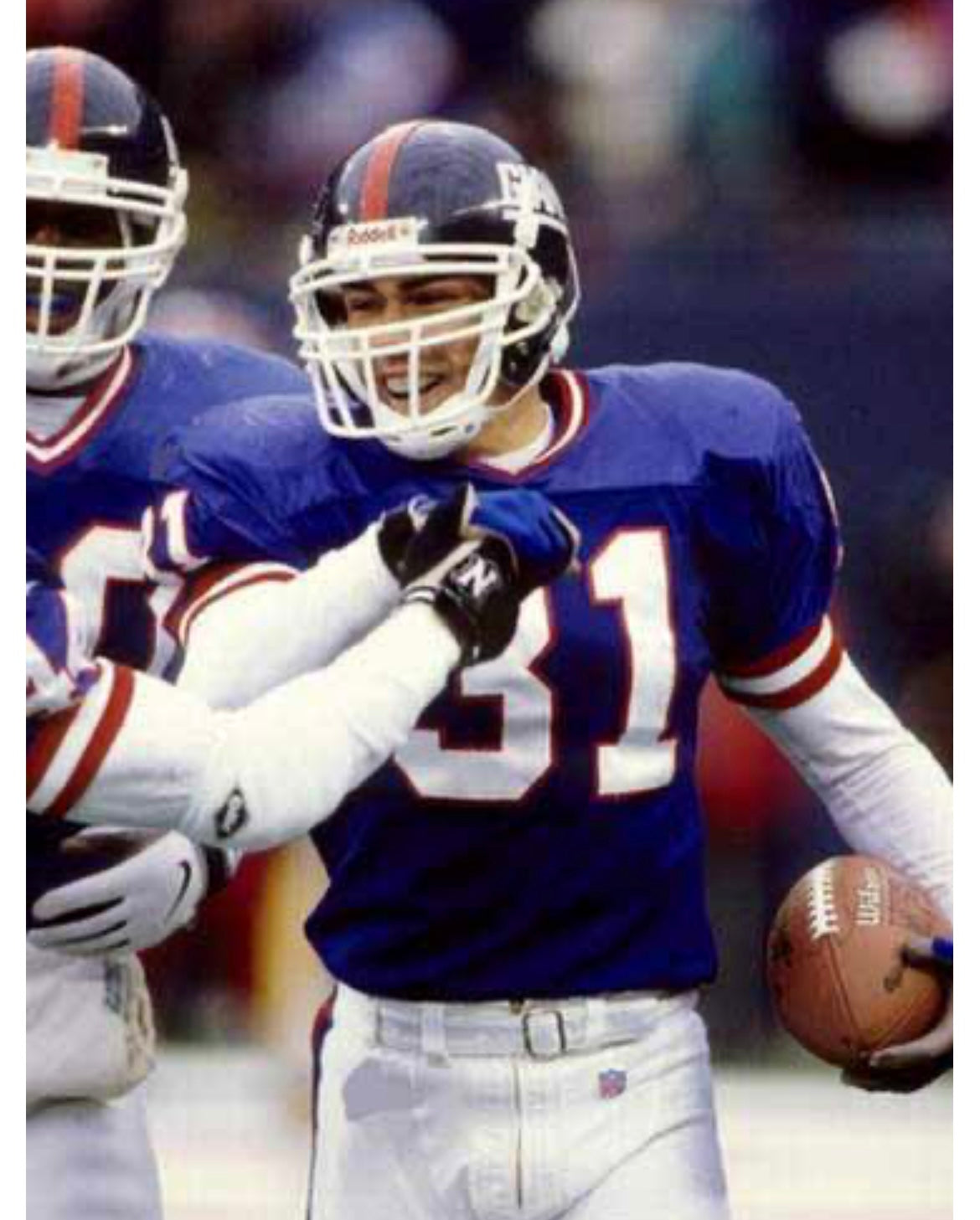 Jason Sehorn New York Giants  Official NFL Mitchell  & Ness Jersey