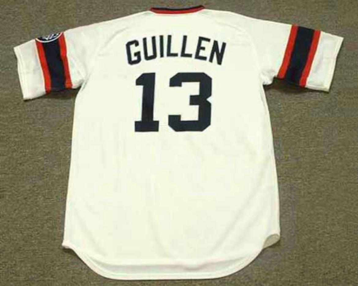 Ozzie Guillen 1985 Chicago White Sox Official MLB Majestic Jersey