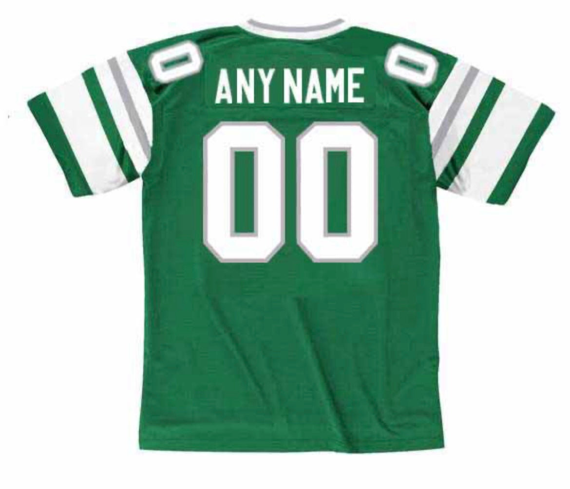 Any name & Number 1970’s early 80’s Philadelphia Eagles NFL Mitchell & Ness Jersey home