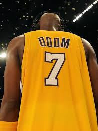 Lamar Odom Los Angeles Lakers Official NBA Mitchell & Ness Jersey