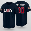 Any Name and Number customized YOUTH KIDS Team USA baseball Official Nike jersey