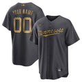 Minnesota Twins Any Name and Number customized YOUTH KIDS Official MLB Nike jersey black