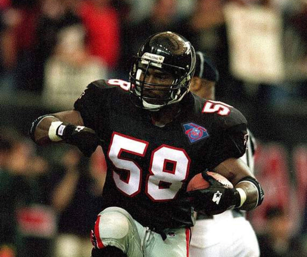Jesse Tuggle 1994 Atlanta Falcons Official NFL Mitchell & Ness Jersey