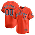 Houston Astros Any Name and Number customized YOUTH KIDS Official MLB Nike jersey orange