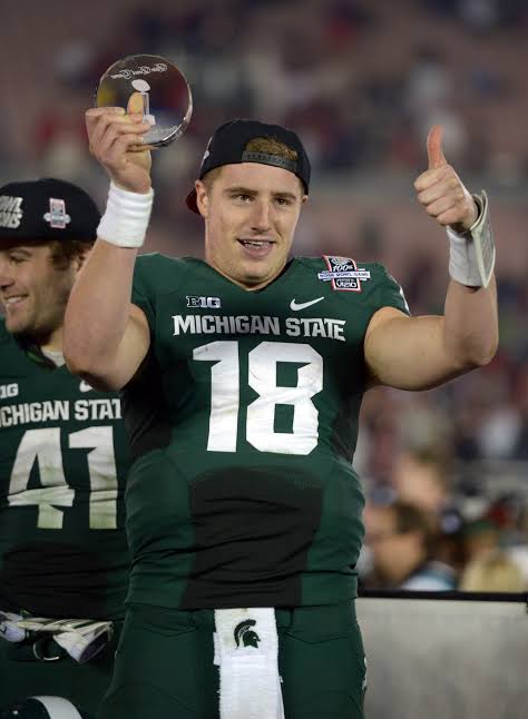 Connor Cook Michigan State Official NCAA Nike Jersey